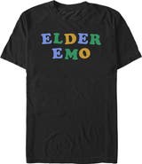 Lost Gods Men's Lost Gods Colorful Elder Emo Graphic T-Shirt
