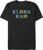 Lost Gods Men's Lost Gods Colorful Elder Emo Graphic T-Shirt
