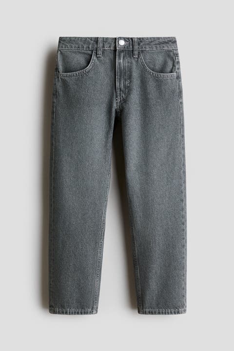 Relaxed Fit Straight Leg Jeans