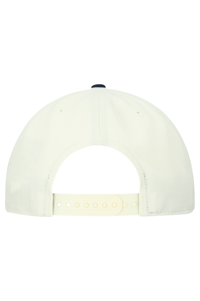 Men's New Era  Cream New England Patriots Upside Down 9FIFTY A-Frame Snapback Hat, Alternate, color, Cream