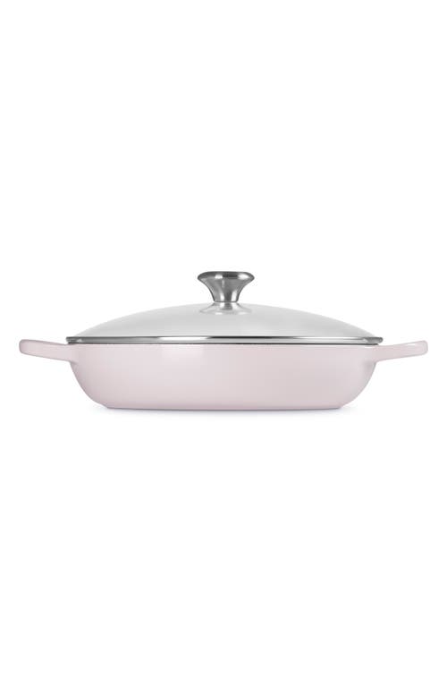 Le Creuset Enameled Cast Iron Signature Round 2.25-qt. Braiser With Glass Lid In Shallot