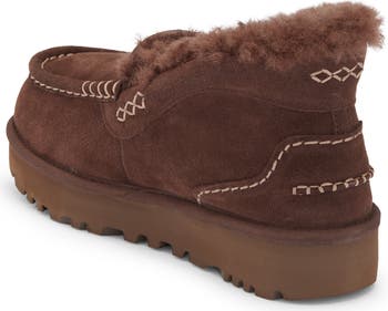 Ansley Parc Genuine Shearling Platform Slipper