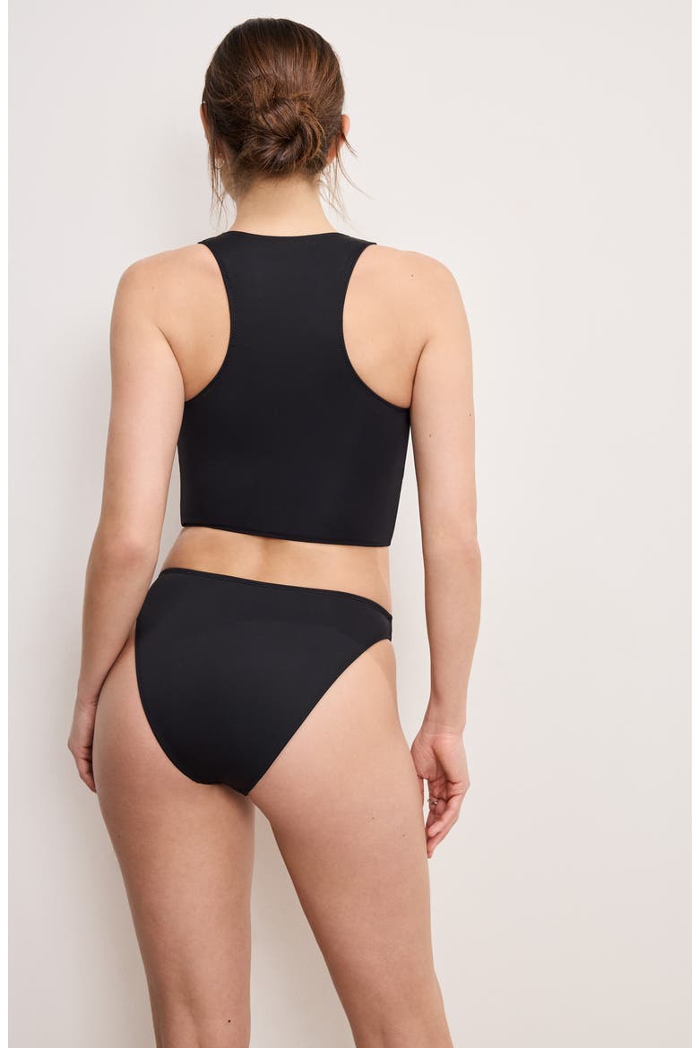 Compression Zip-Up Support Top, Alternate, color, BLACK001