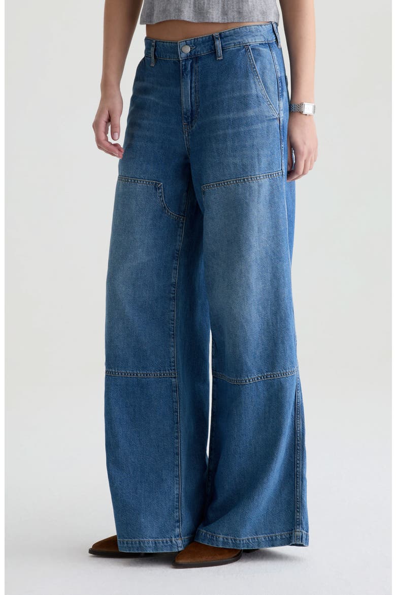 Stella High Waist Wide Leg Jeans, Alternate, color, GALAXY
