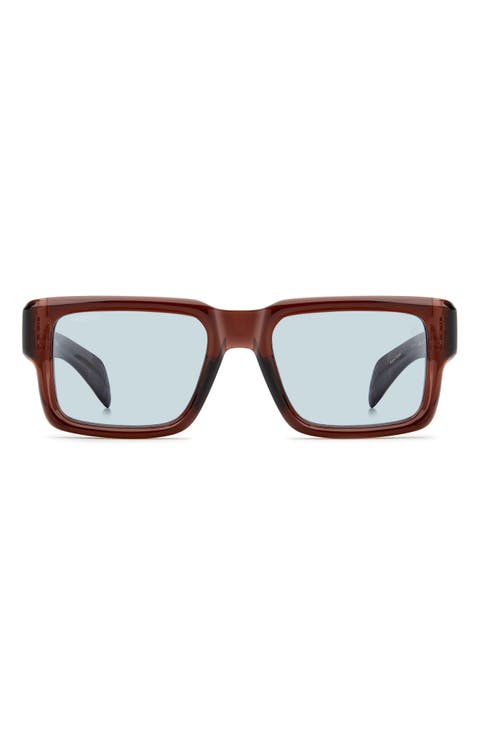 53mm Rectangular Sunglasses