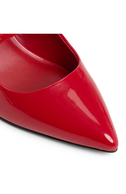 Call It Spring By Aldo Coquettte Slingback Pointed Toe Mary Jane Pump In Red
