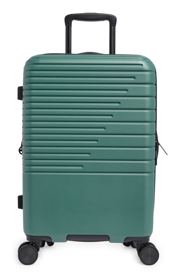 Linley 20-Inch Hardside Carry-On Luggage, Main, color, SMOKE PINE