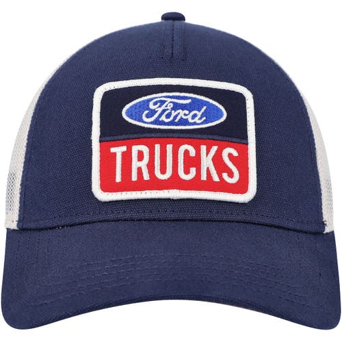 AMERICAN NEEDLE AMERICAN NEEDLE NAVY FORD TRUCKS TWILL VALIN PATCH SNAPBACK HAT