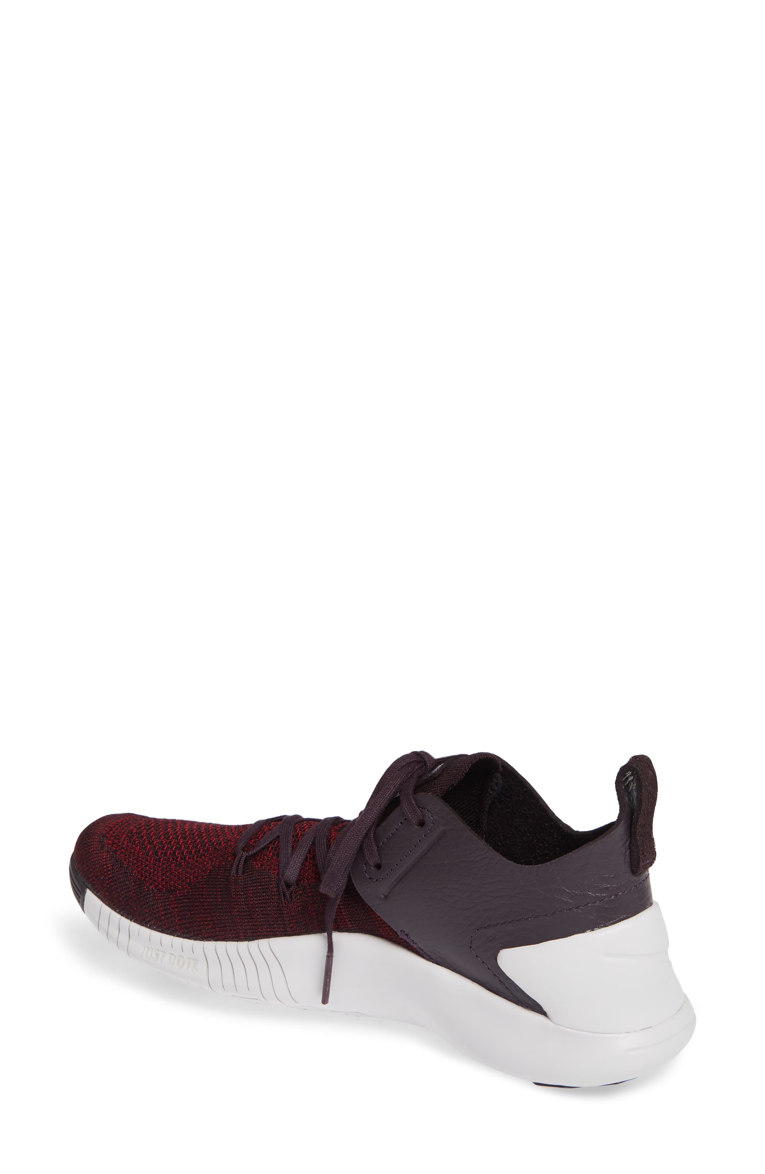 Free TR Flyknit 3 Training Shoe, Alternate, color, BURGUNDY ASH/ VAST GREY