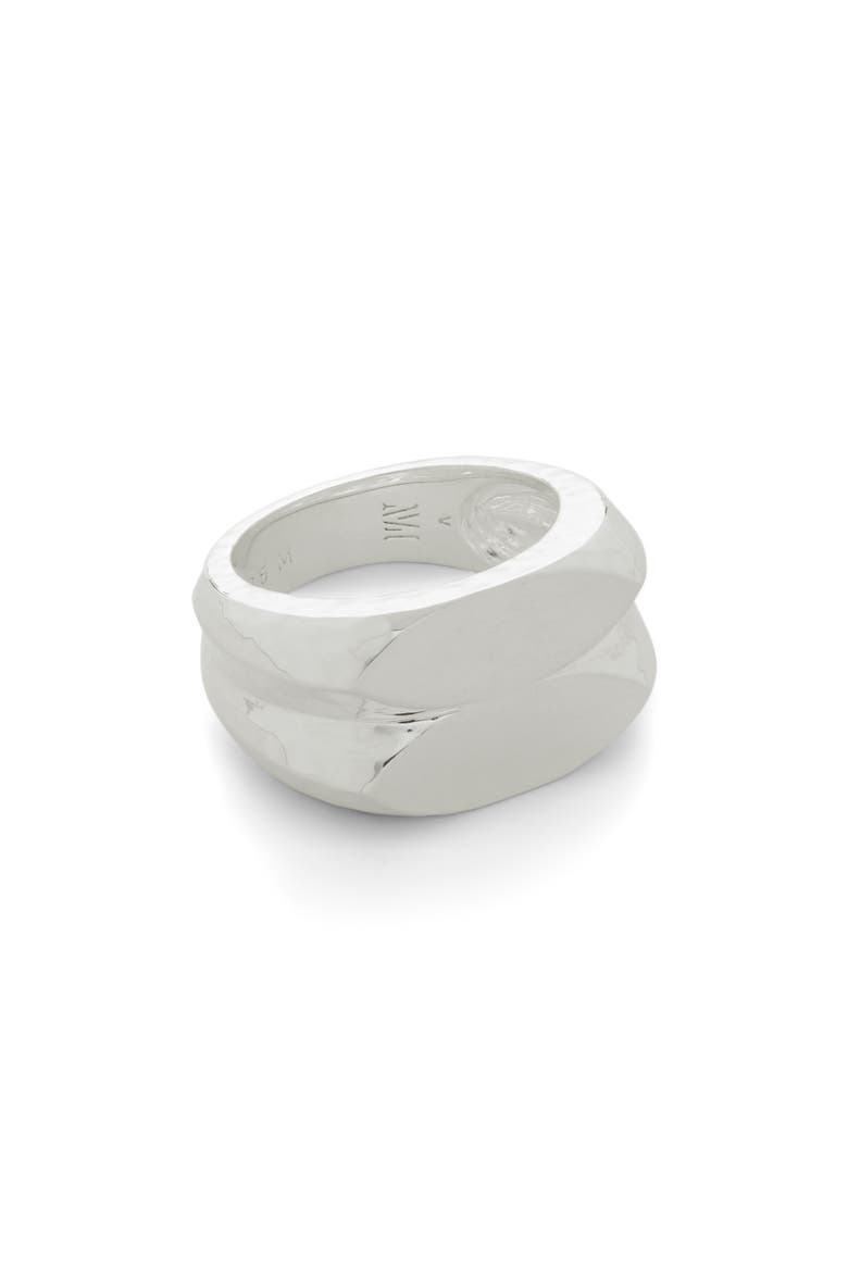 Havana Double Ring, Main, color, STERLING SILVER