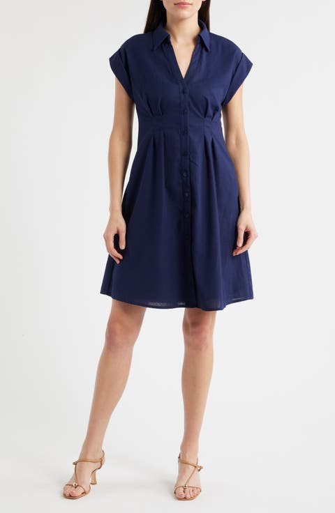 Short Sleeve Shirtdress