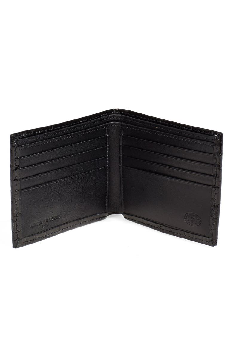 Torino Genuine Alligator Wallet, Alternate, color,