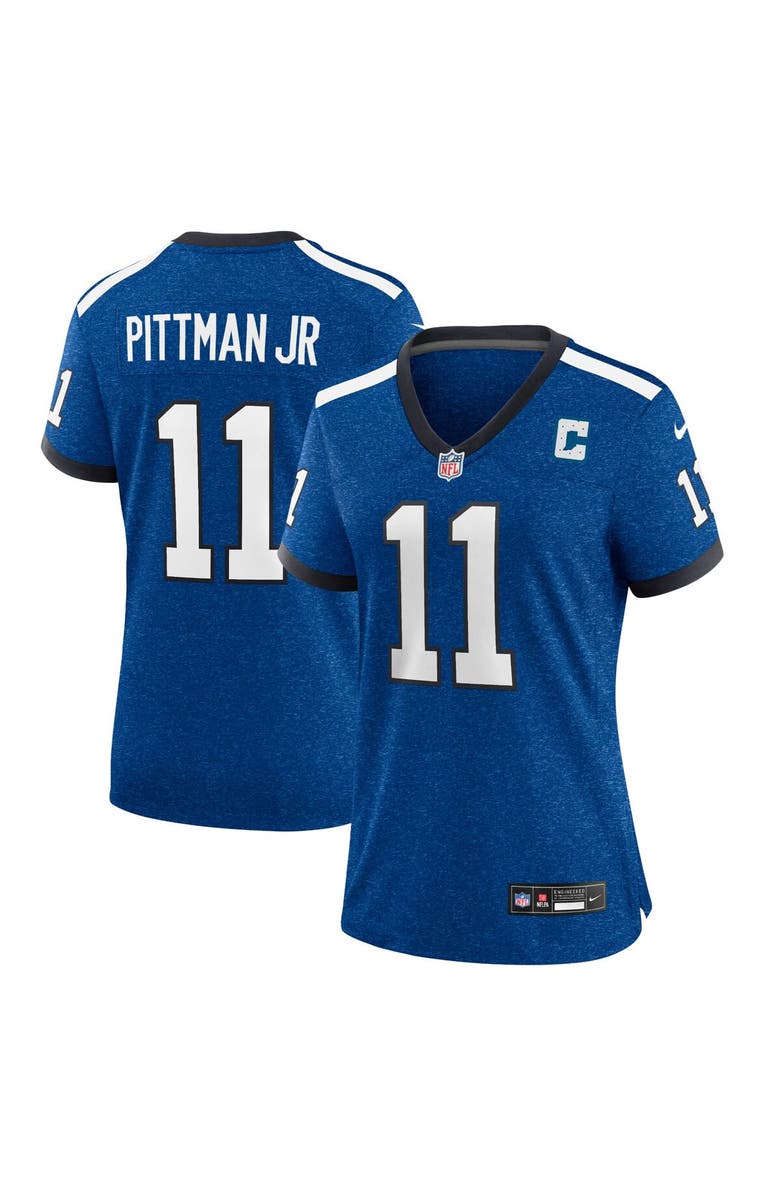 Nike Women's Nike Michael Pittman Jr. Blue Indianapolis Colts Player Jersey, Main, color, Blue