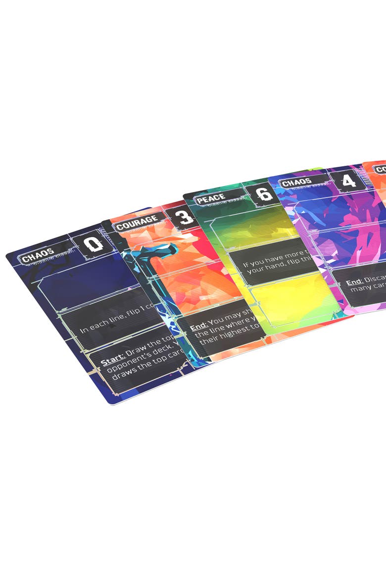 Compile Main 2 Area Control Strategy Card Game, Alternate, color, Multicolored