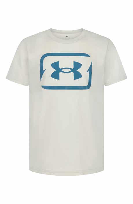 Under Armour Kids' UA Bark Fish Hooks Logo Performance Graphic T-Shirt