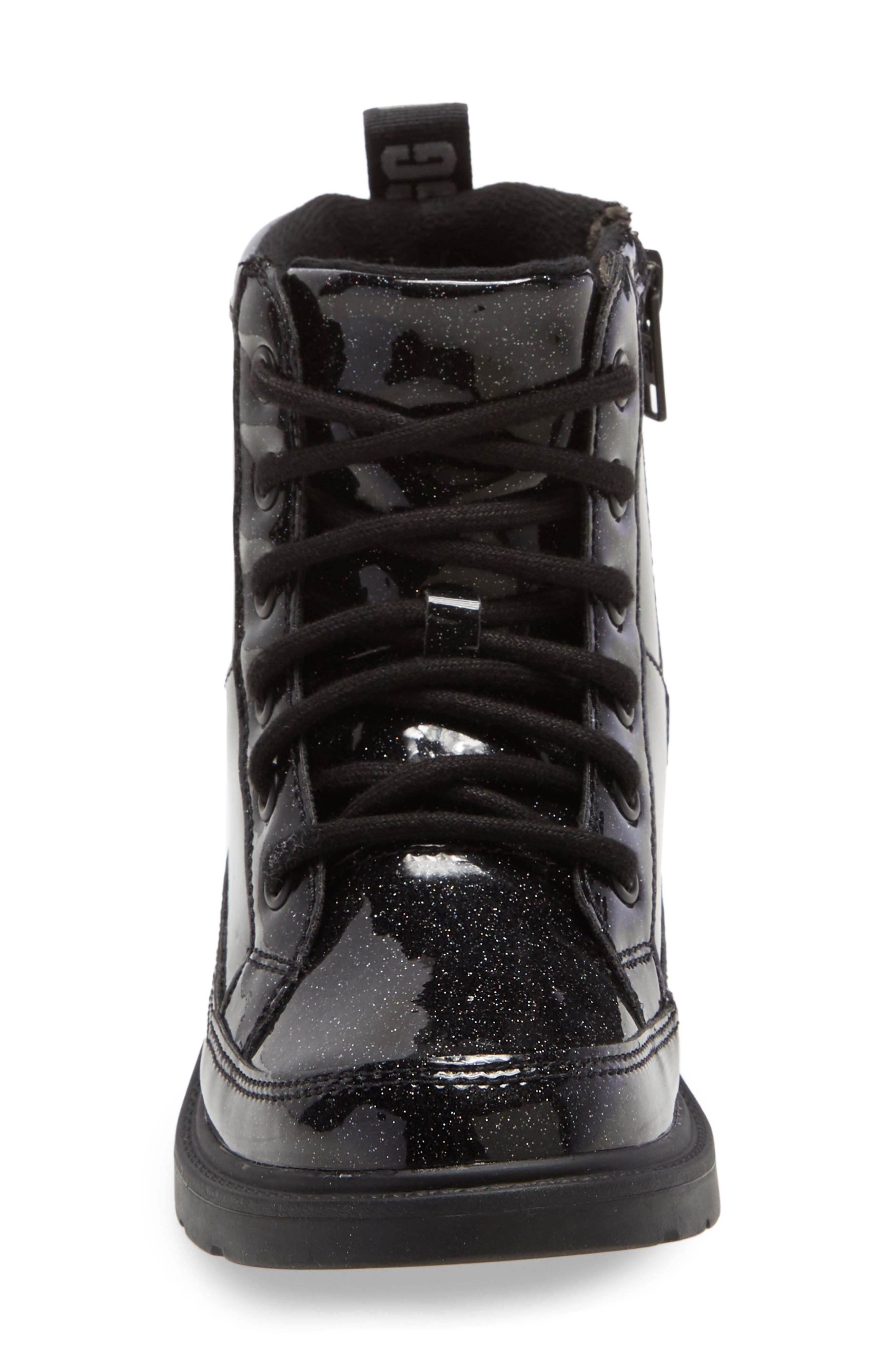 UGG<sup>®</sup> Robley Glitter Combat Boot, Alternate, color, 