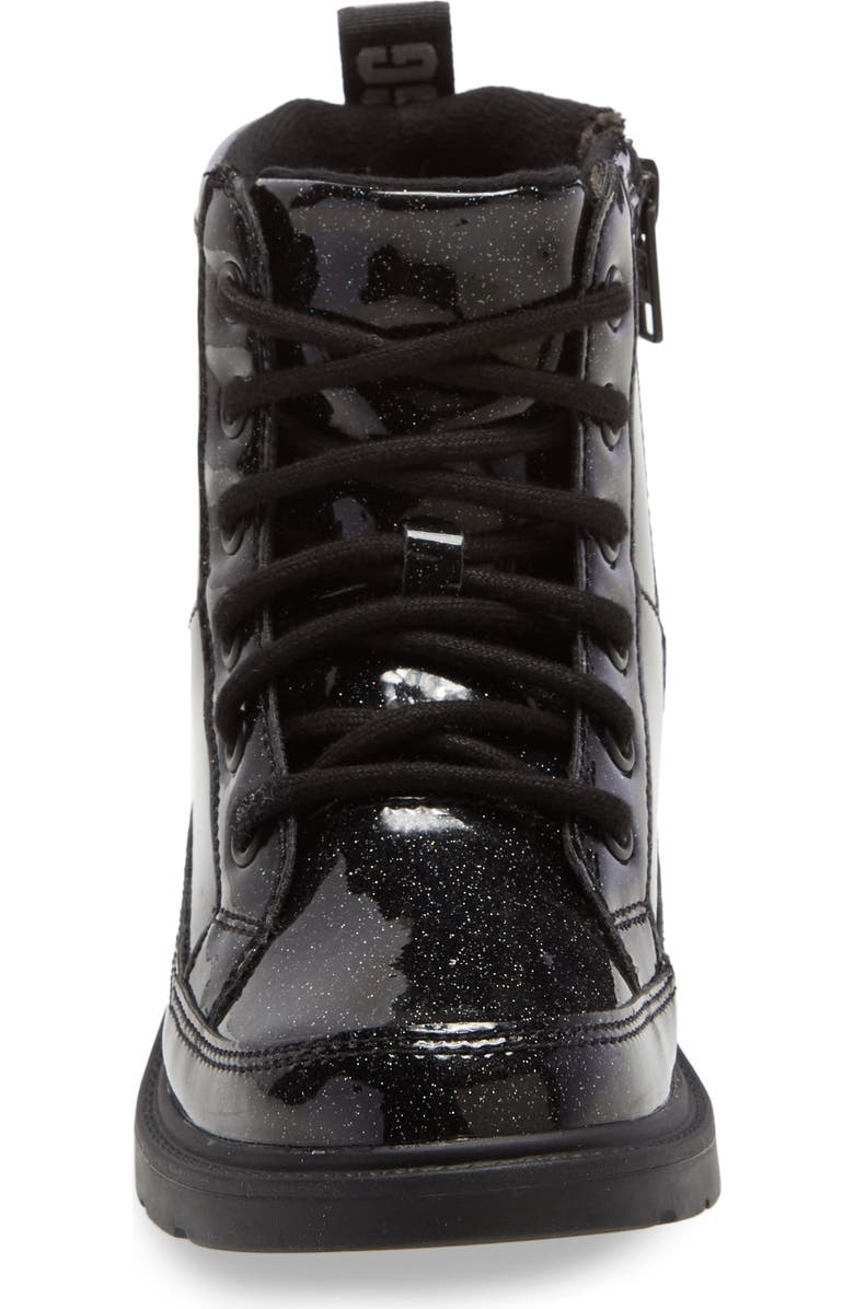 UGG<sup>®</sup> Robley Glitter Combat Boot, Alternate, color,