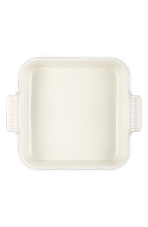 Le Creuset Heritage 3-quart Square Baking Dish In Sea Salt