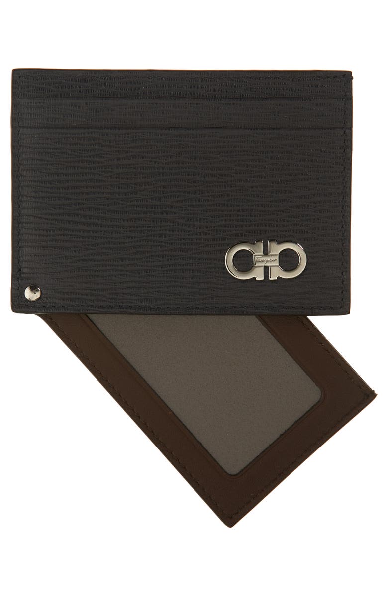 FERRAGAMO Salvatore Ferragamo Revival Leather Card Case, Alternate, color,