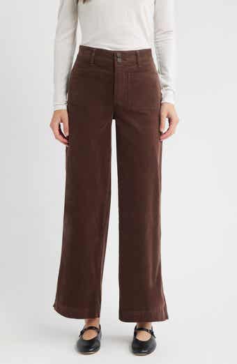 Wit & Wisdom Emma Wide Leg Corduroy Pants