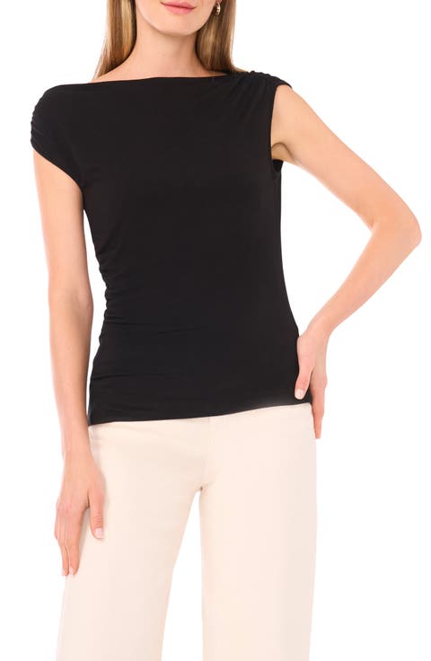Cowl Neck Sleeveless Top