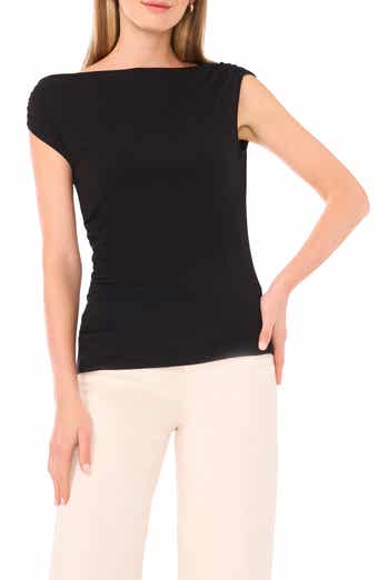 Halogen® Cowl Neck Sleeveless Top