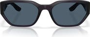 Costa Del Mar Clemente 58mm Polarized Rectangular Sunglasses