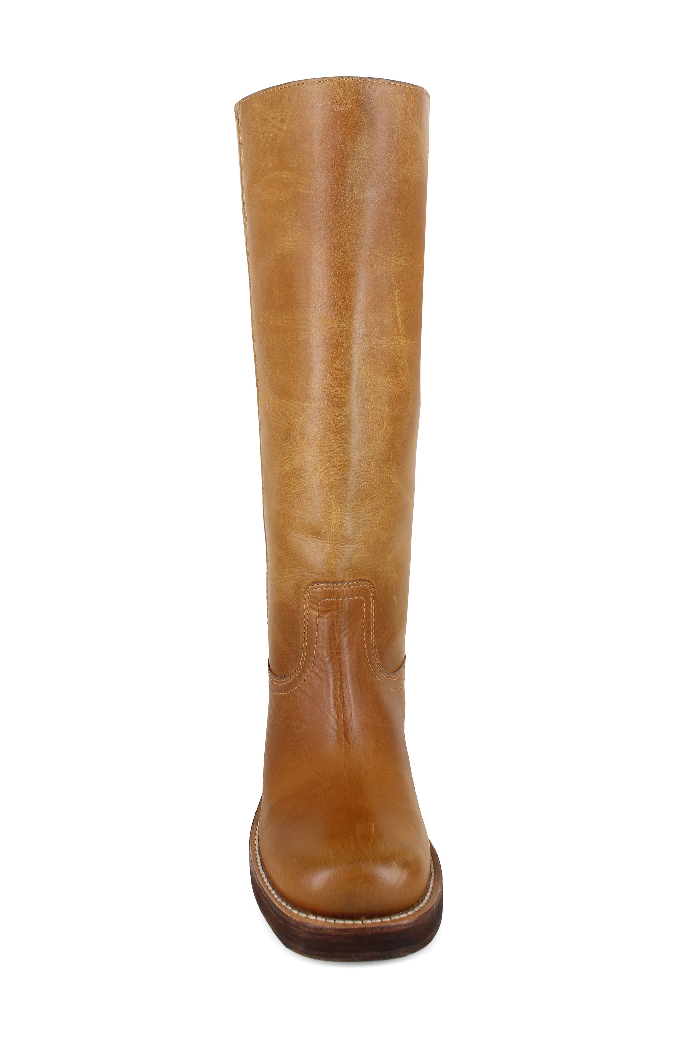 Harleyy High Boot, Alternate, color, TAN LEATHER