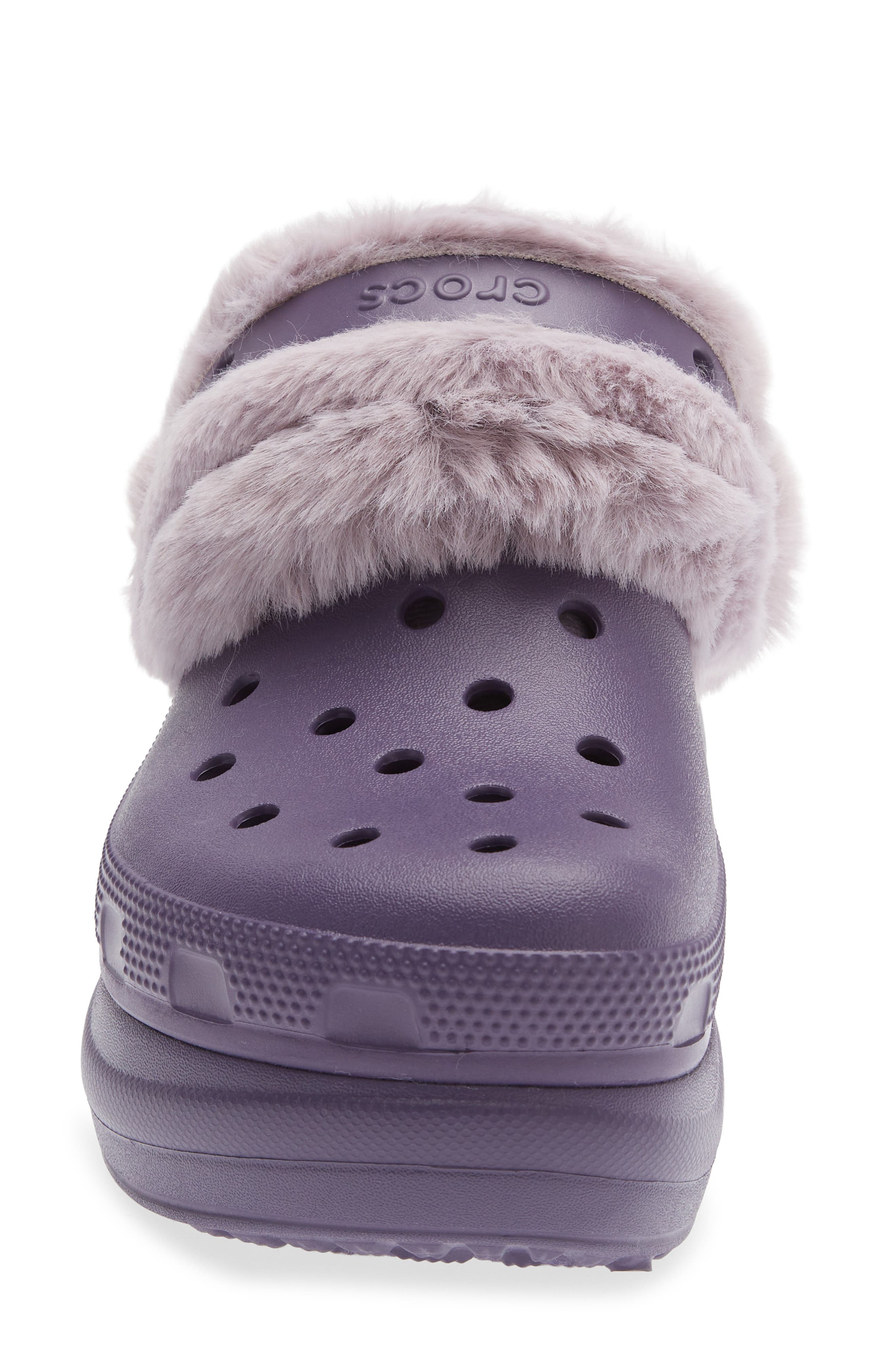 Bae Fleece Lined Platform Clog, Alternate, color, NIGHTSHADE