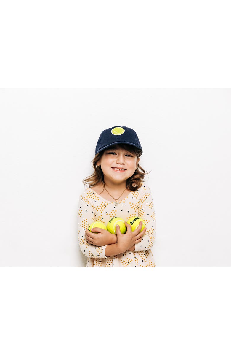 Rey To Z Terry Tennis Hat - Kids, Alternate, color, Navy