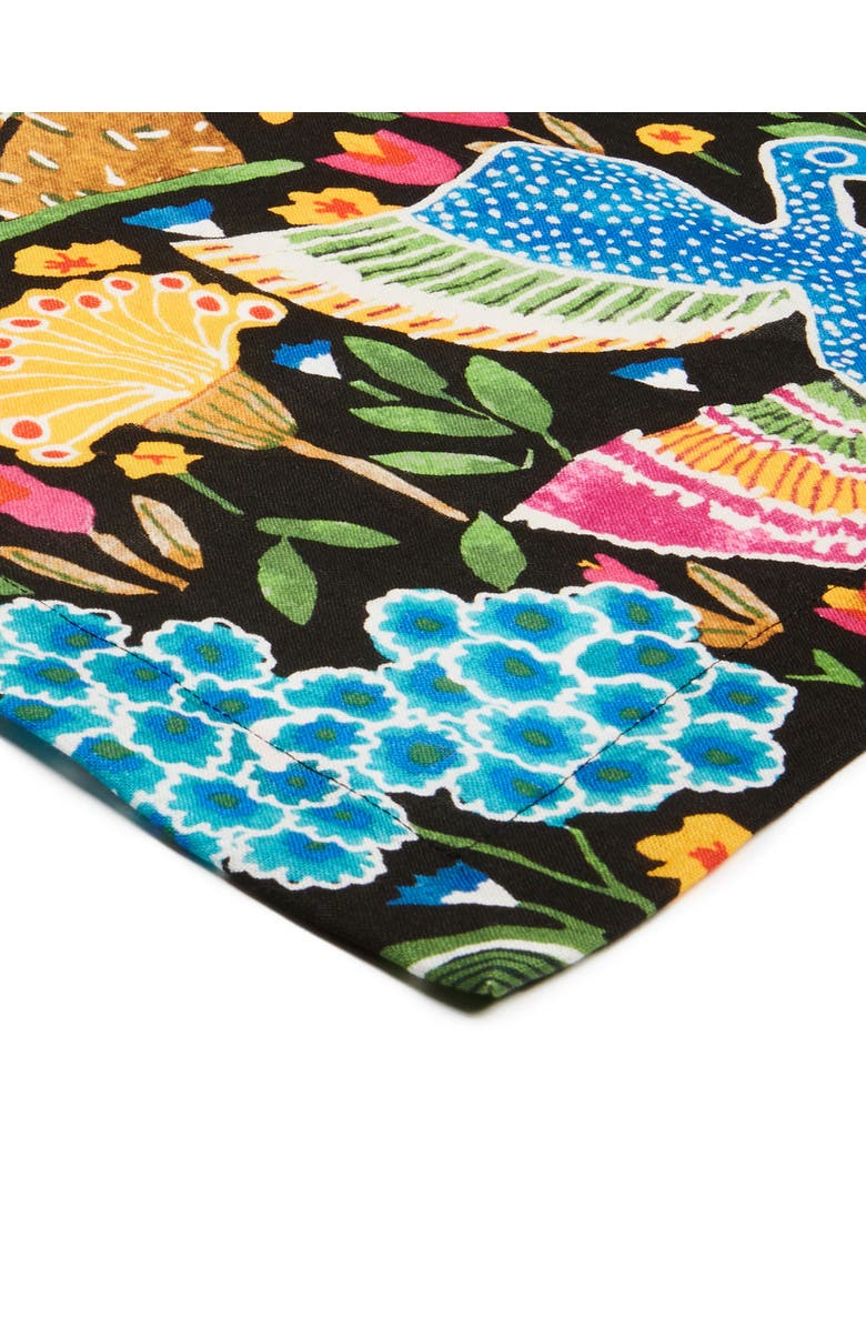 La DoubleJ Large Tablecloth (180X350) Colombo Black Multicolor, Alternate, color, Colombo Black Multicolor