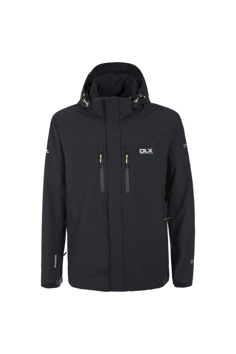 Oswalt Dlx Waterproof Jacket, Main, color, Black
