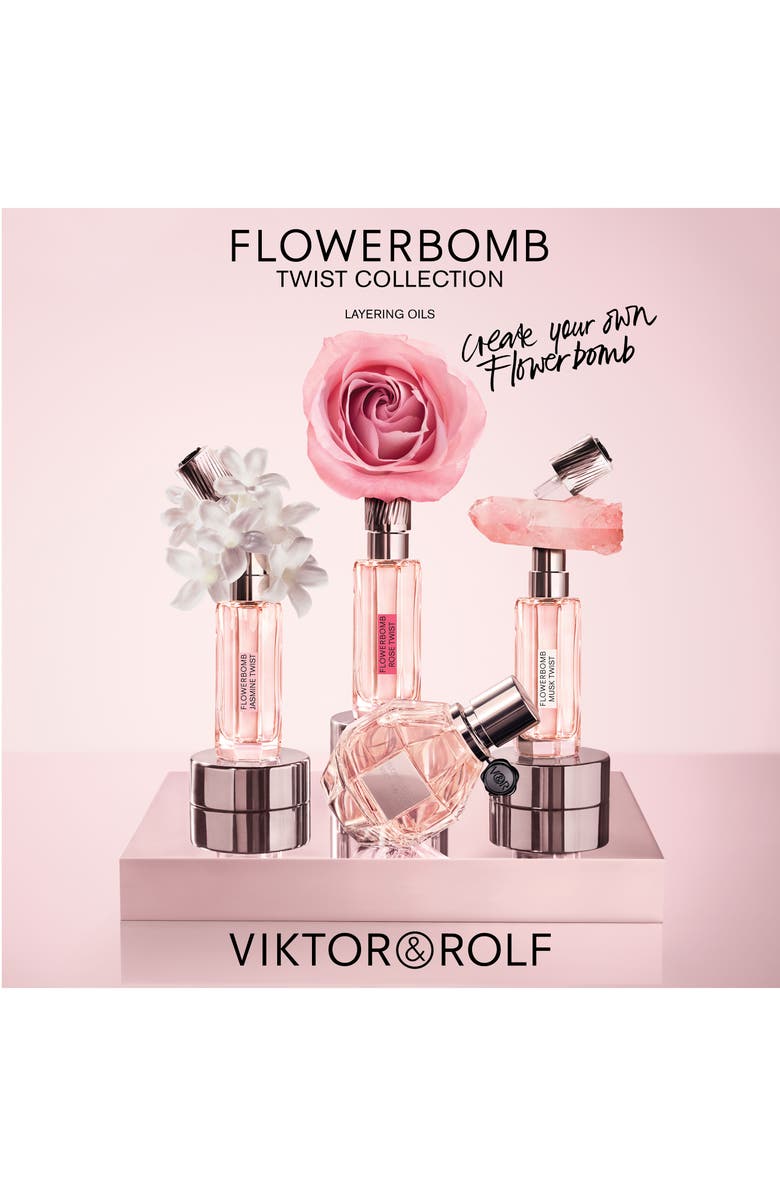 Viktor&Rolf Flowerbomb Rose Twist Layering Oil, Alternate, color, 