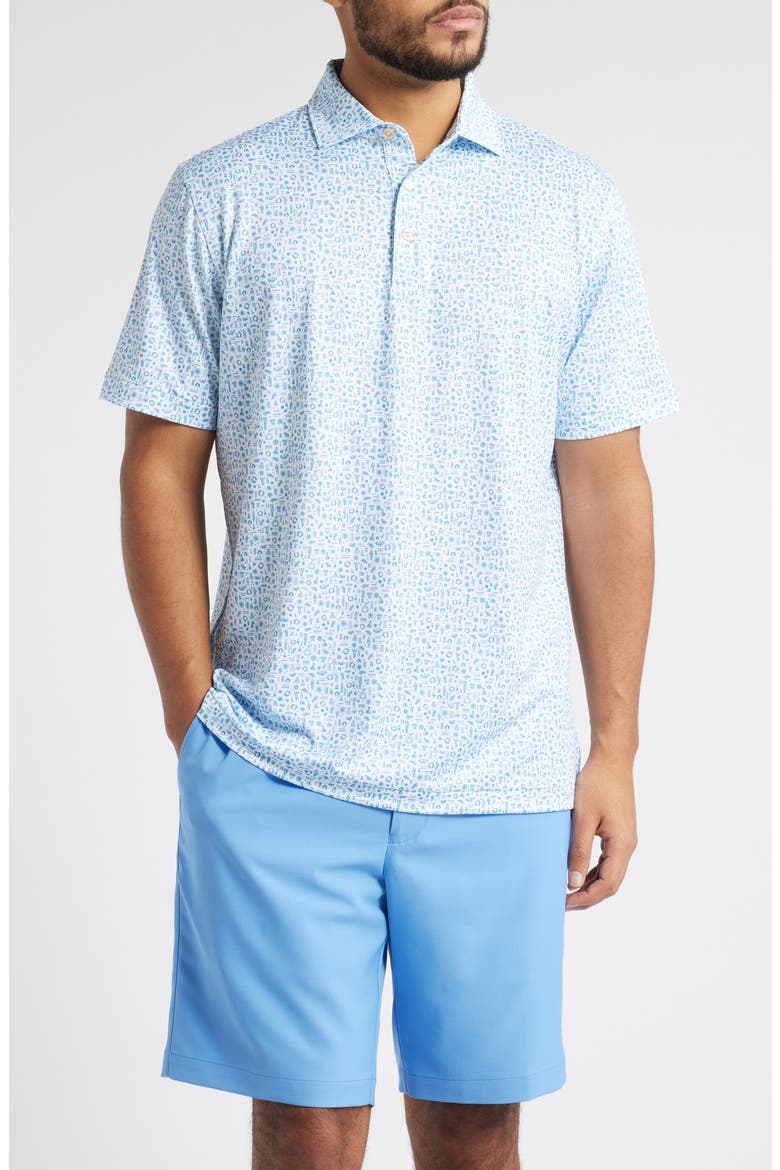 Toga Party Performance Polo, Main, color, WHITE