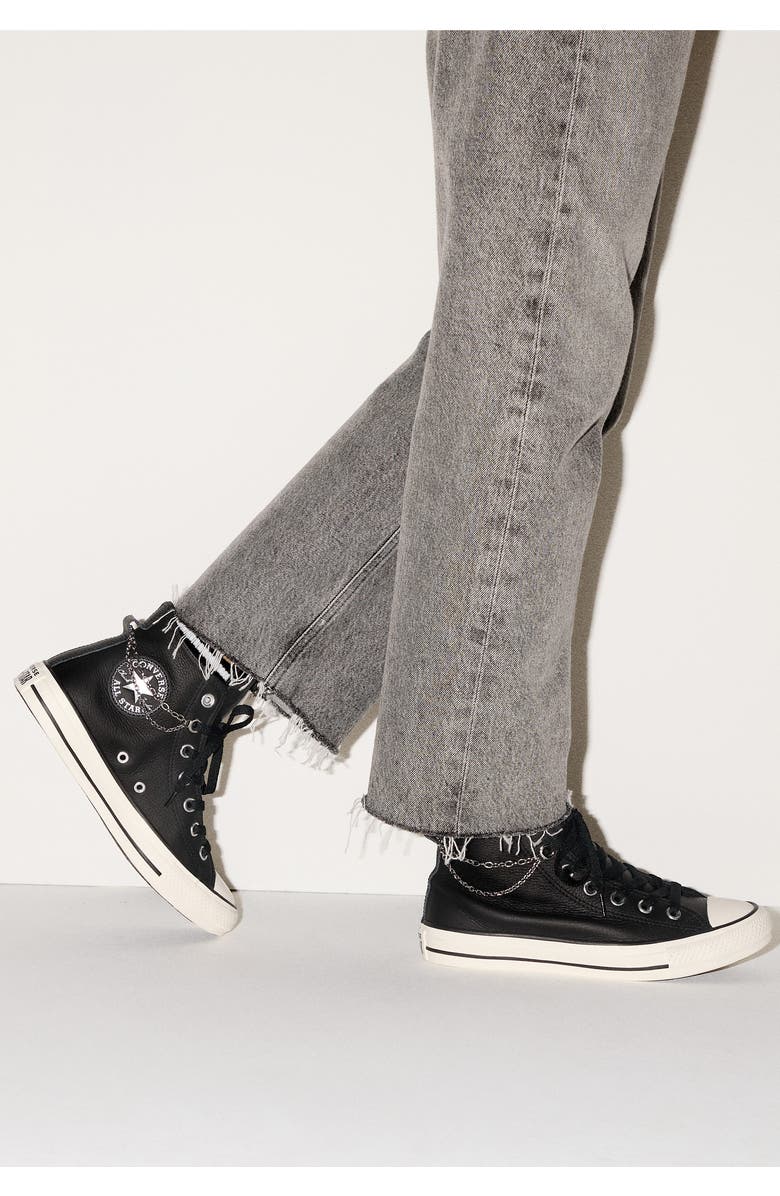 Converse Chuck Taylor<sup>®</sup> All Star<sup>®</sup> Chains High Top Sneaker, Alternate, color,