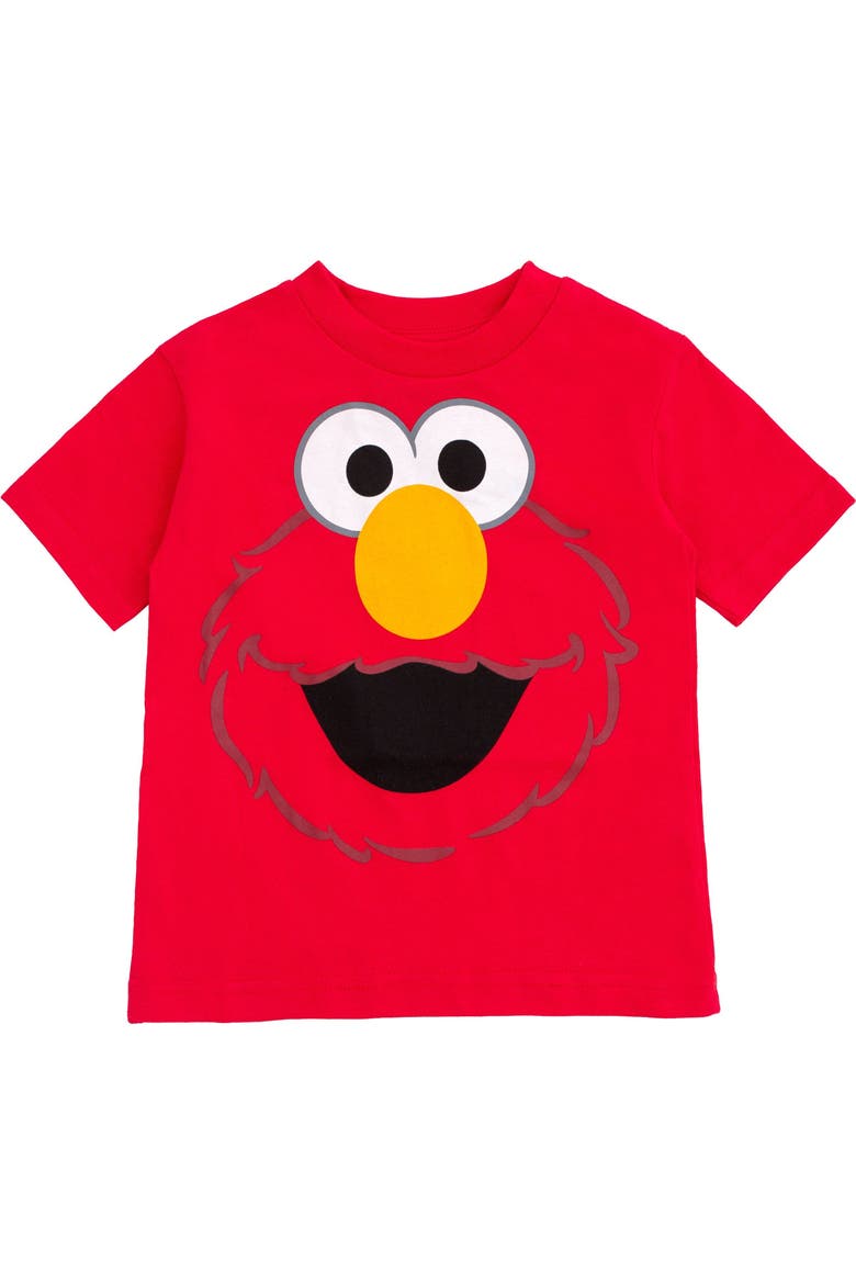 4-Pack Short Sleeve T-Shirts, Alternate, color, Sesame Street Multi
