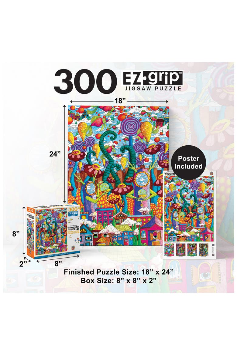 Waiting for the Colors 300 Piece Puzzle, Alternate, color, Multicolor