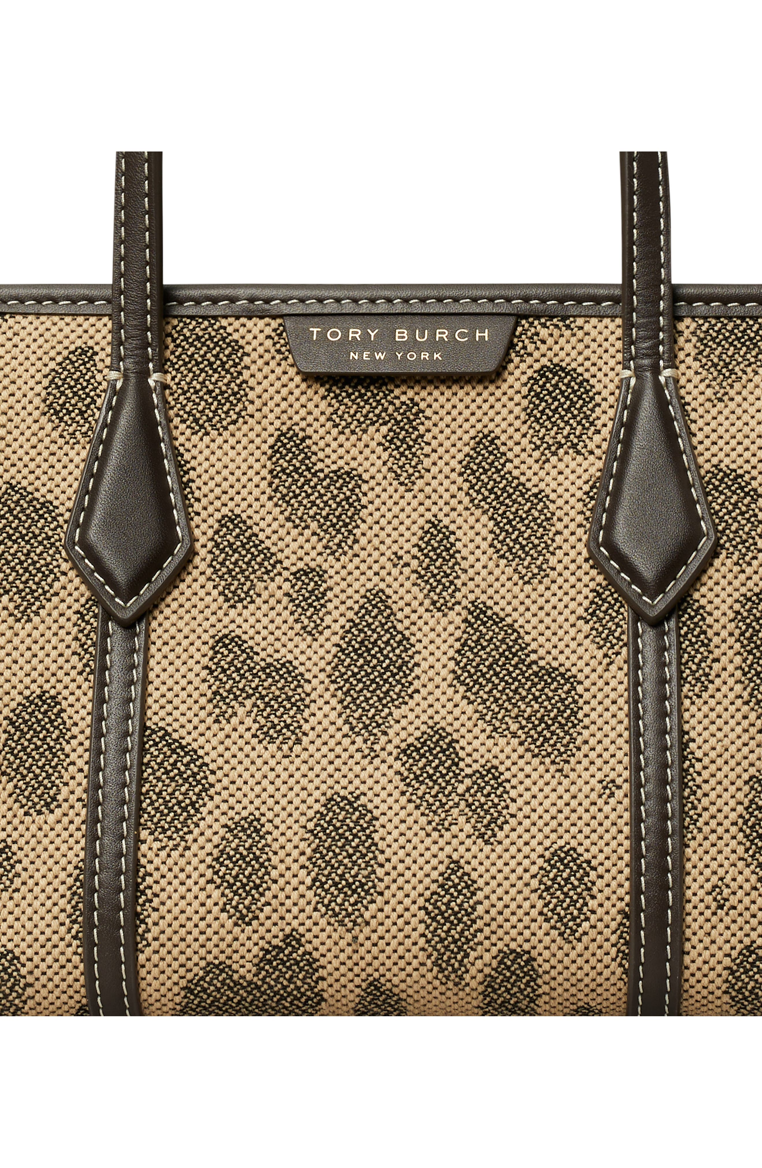 Tory Burch Mini Perry Mini Tote, Alternate, color, Cheetah Spots