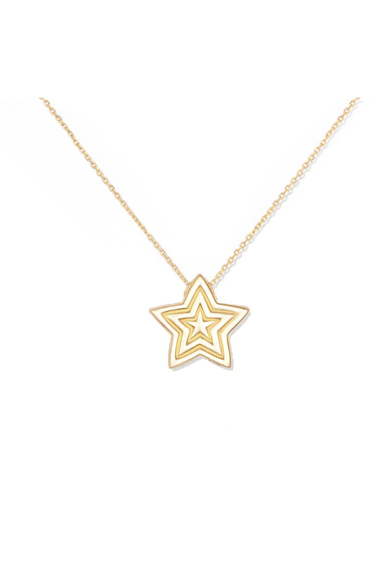 Juju Star Charm Necklace, Alternate, color, Gold