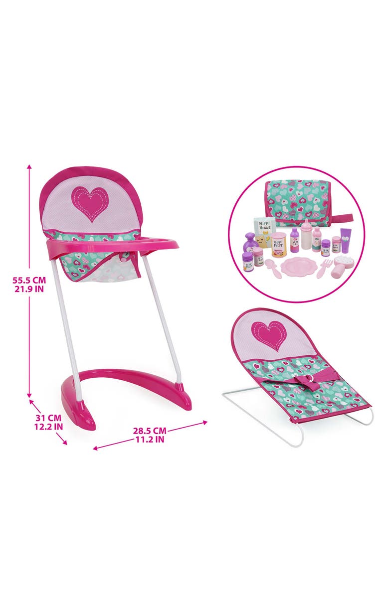 509 Crew Bouncer Doll Heart Play Set, Alternate, color, Multicolored