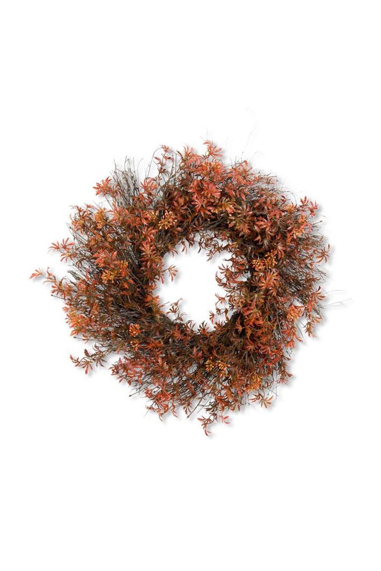 Amelie Autumn Wreath, Main, color, Orange