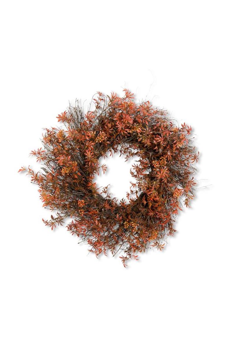 CocoBella Amelie Autumn Wreath, Main, color, Orange
