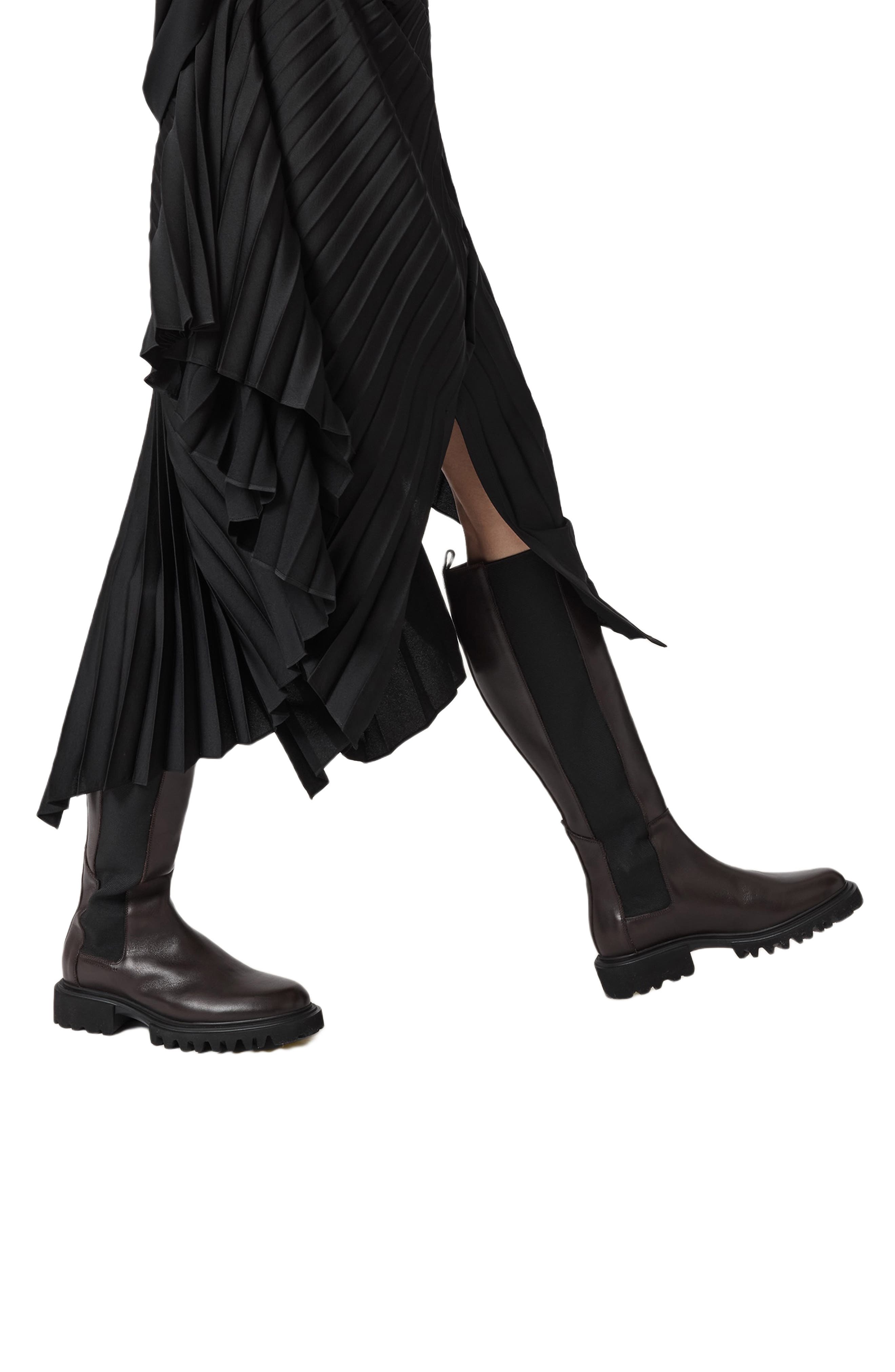 Maeve Knee High Boot, Alternate, color, DARK BROWN