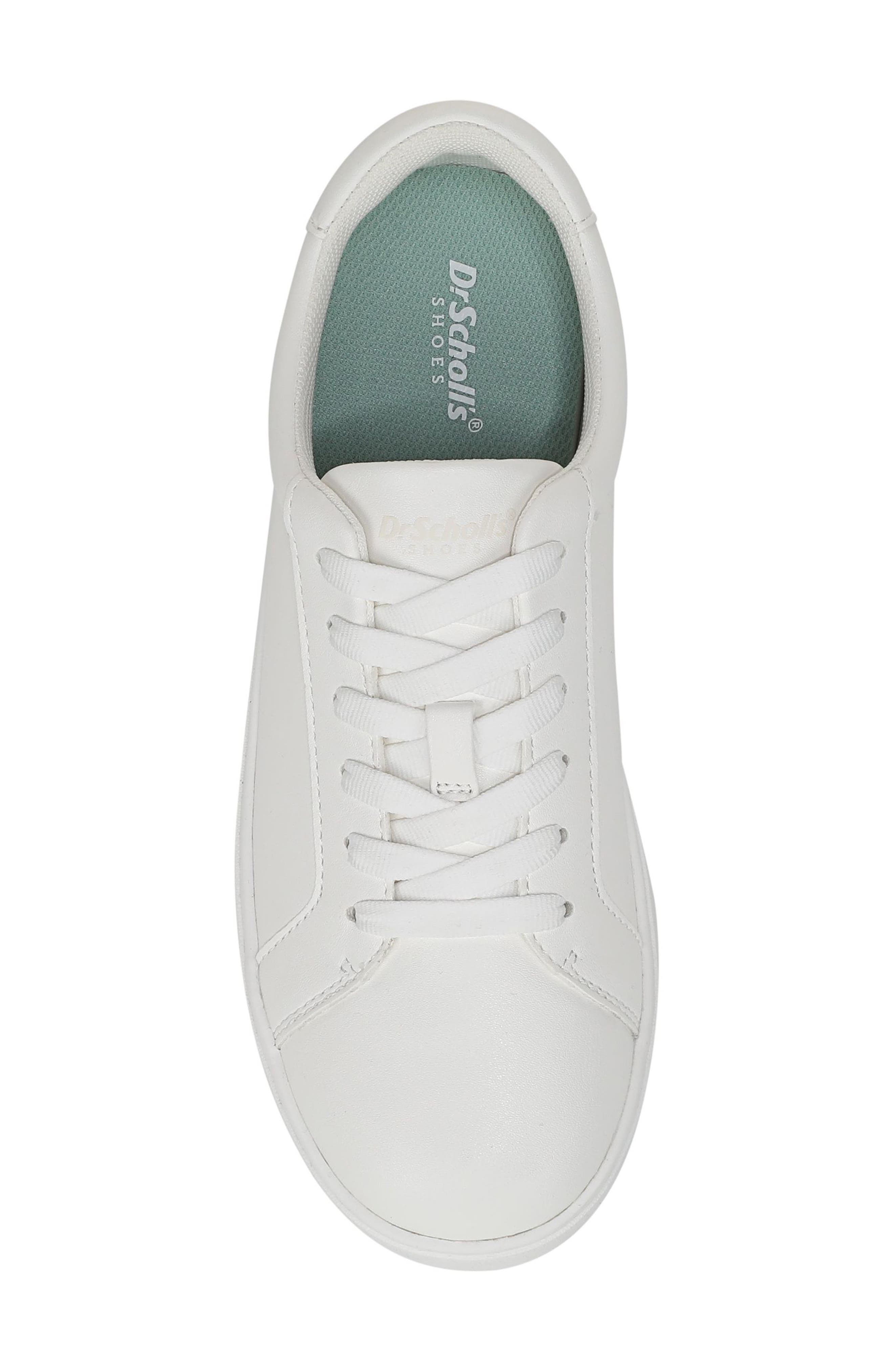 Vivenne Low Top Sneaker, Alternate, color, WHITE FAUX LEATHER