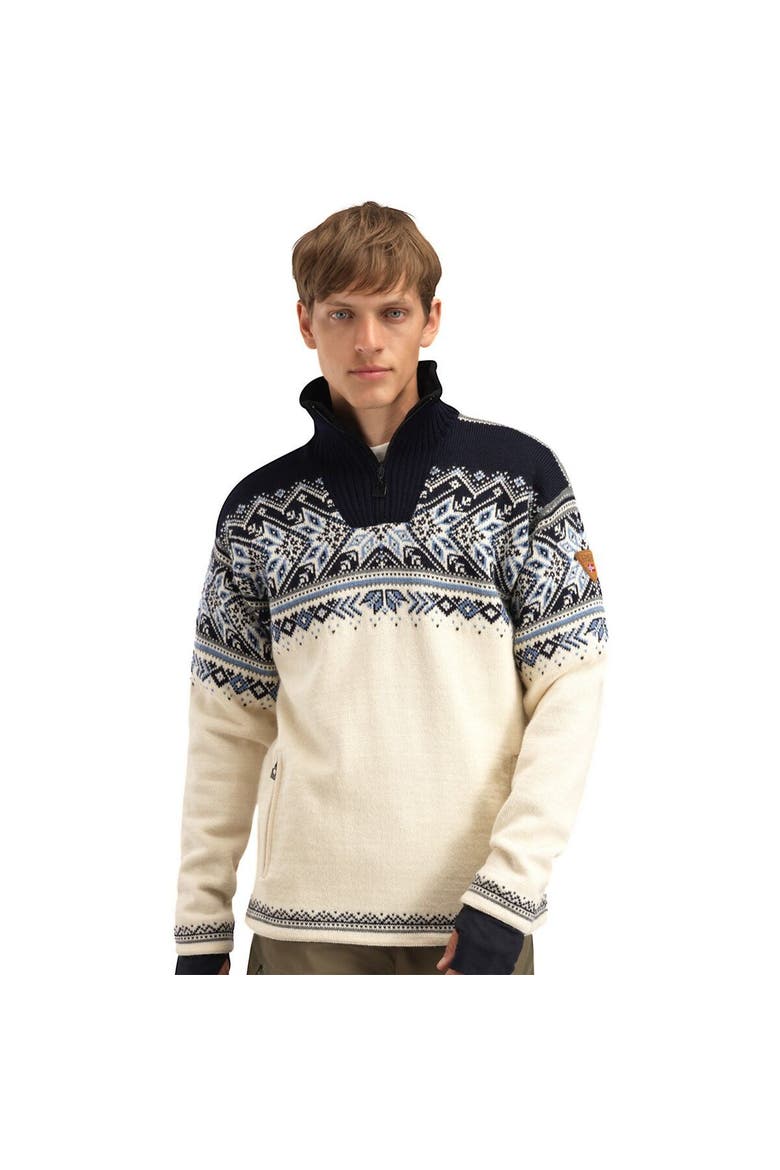 Vail Weatherproof Sweater - Men's, Main, color, Off White/Smoke/Navy Blue