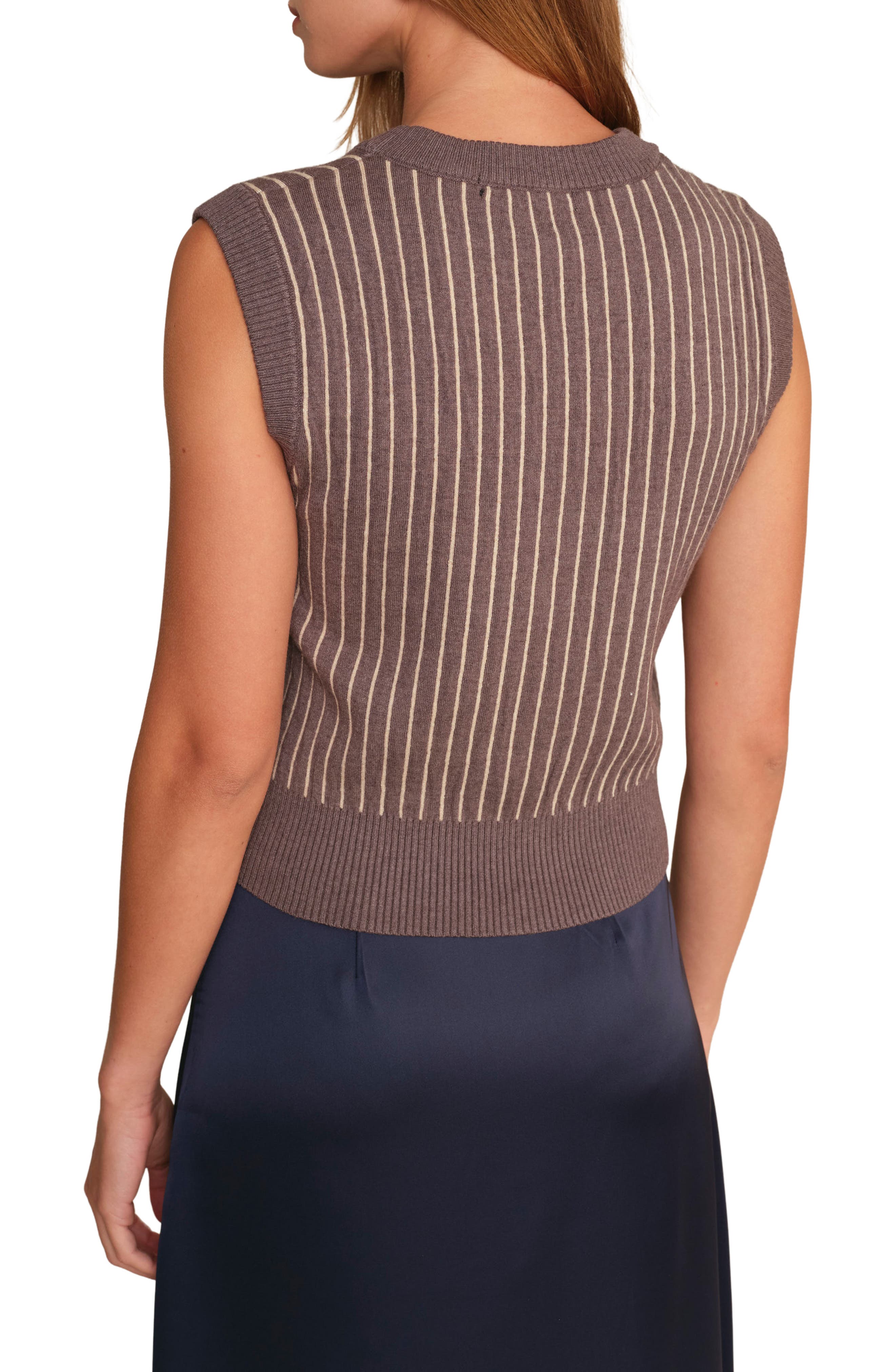 Bruce Stripe Sweater Vest - image 2