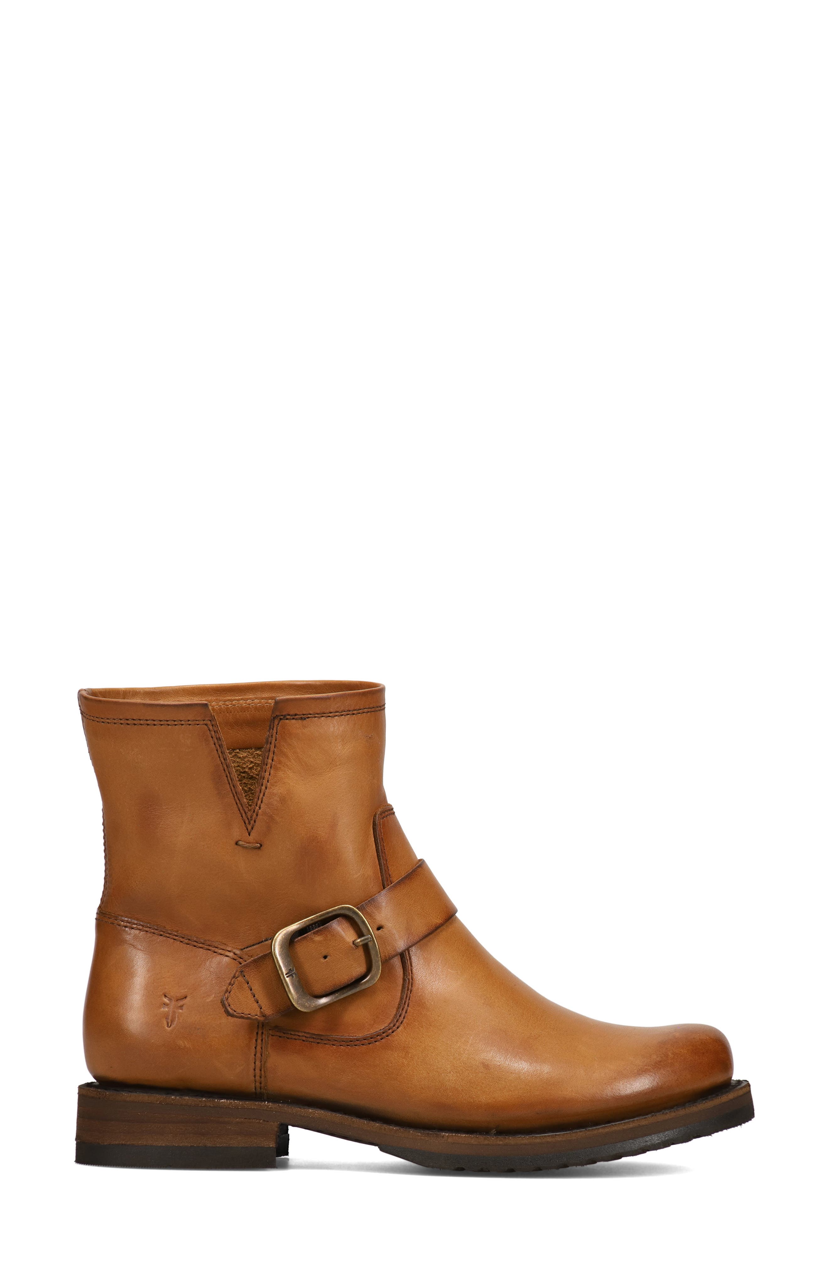 Frye Veronica Flex Bootie, Alternate, color, Caramel Caramel