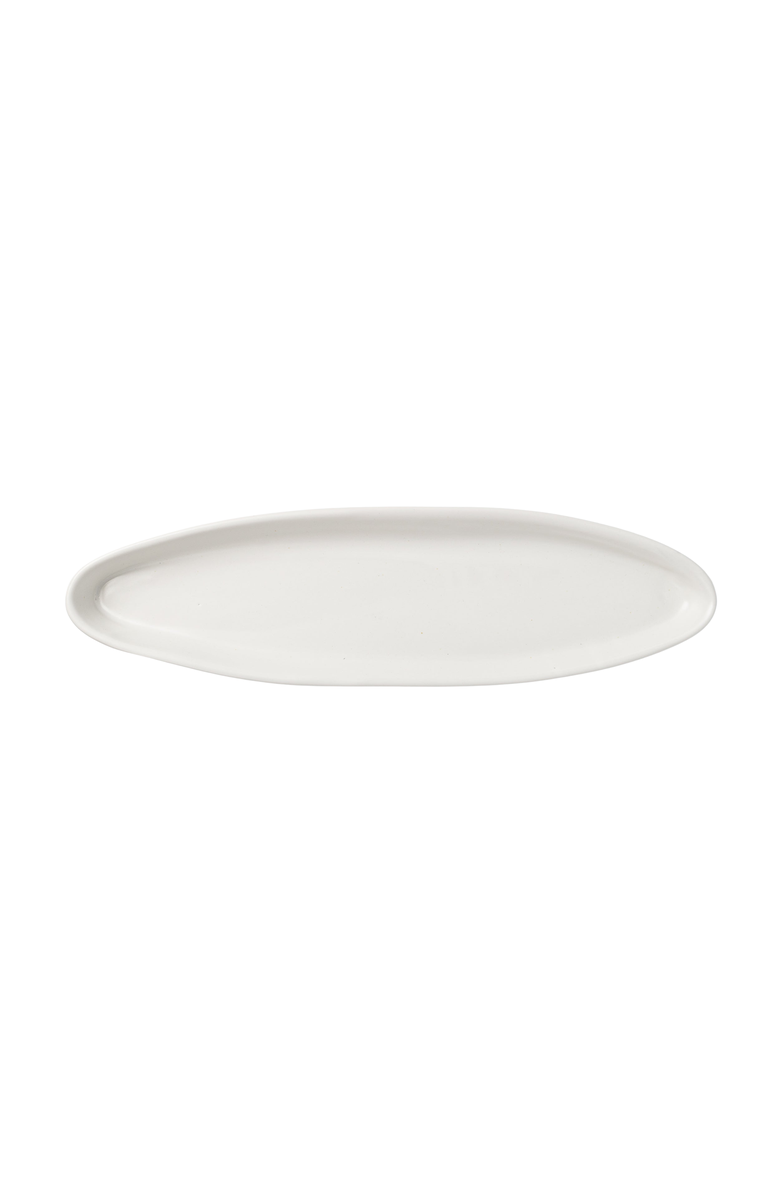 Haand Appetizer Serving Tray, Main, color, Matte White