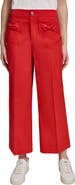 KARL LAGERFELD PARIS Bow Pocket Crop Pants