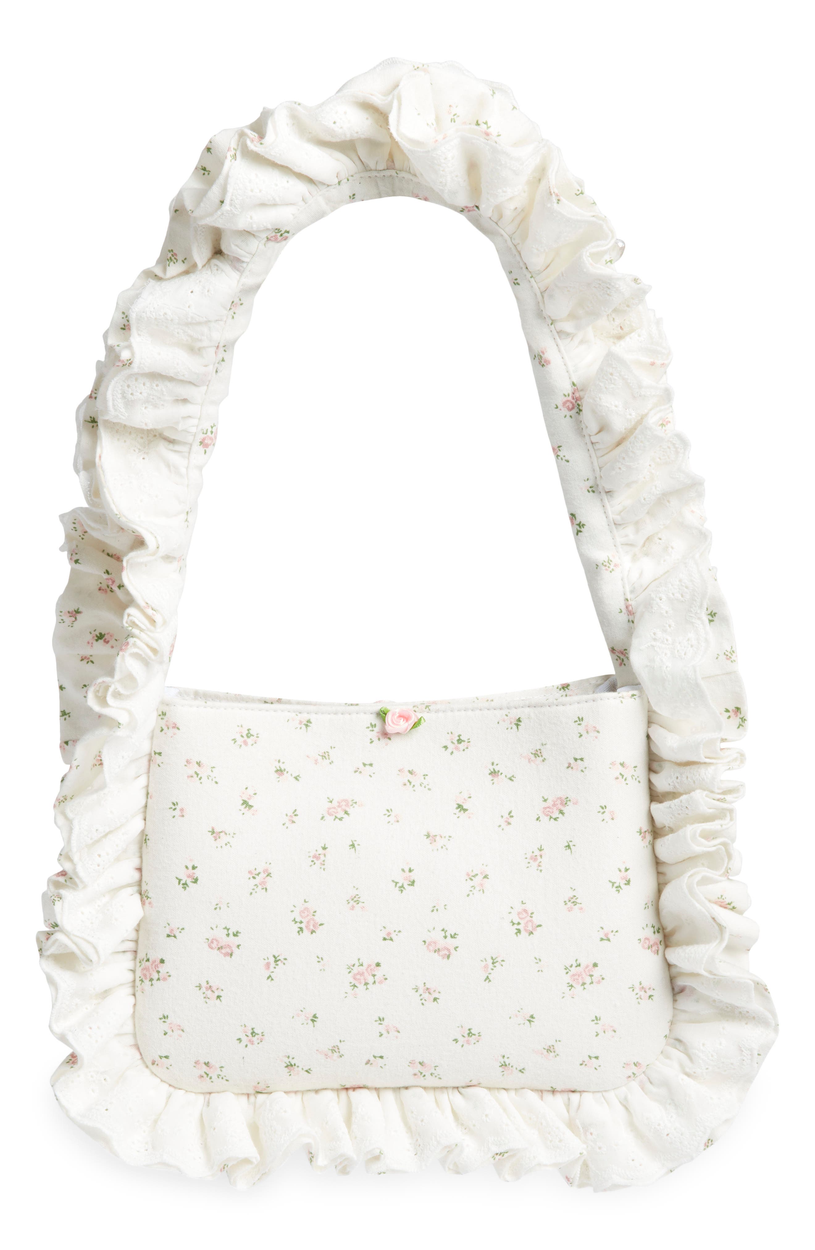Baggy London Baguette Shoulder Bag, Alternate, color, White
